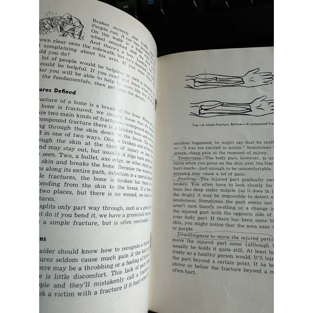 2  Vintage Boy Scouts Of America Merit Badge Series Books - Cooking & First Aid